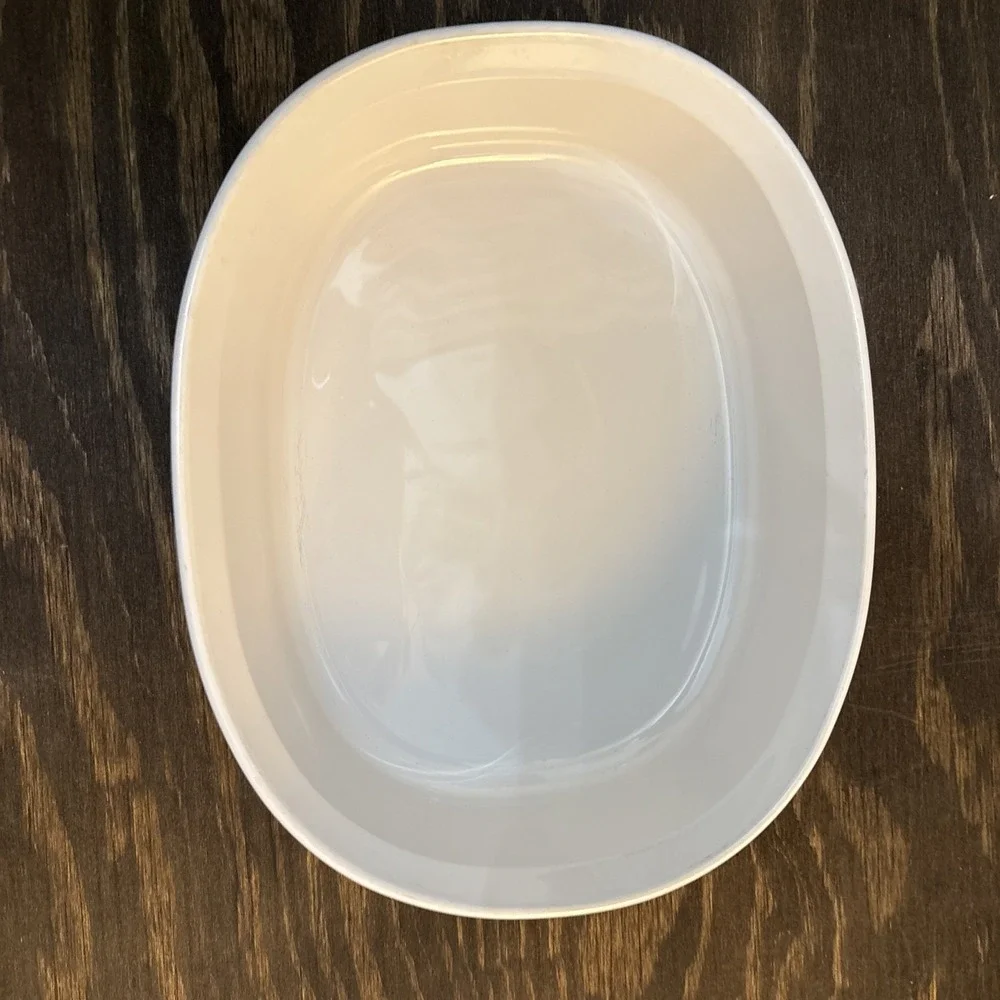 Corning Ware French White F-2-B 2.8 Lt & F-12-B 1.8 Lt Casserole Dishes No Lids